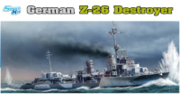 Dragon 1064 - 1:350 1/350 German Z-26 Destroyer