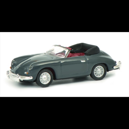 Schuco 452644200 - Porsche 356 Cabrio, grau 1:87 – Bild 2