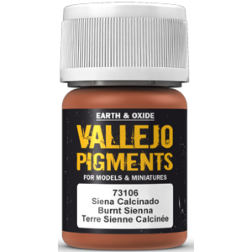 Vallejo 73106 - Pigment Burnt Siena - 30 ml