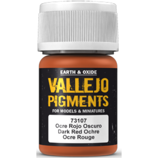 Vallejo 73107 - Pigment Dark Red Ocre - 30 ml