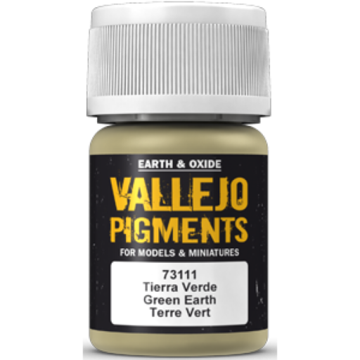 Vallejo 73111 - Pigment Green Earth - 30 ml