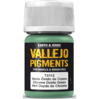 Vallejo 73112 - Pigment Chrome Oxide Green - 30 ml