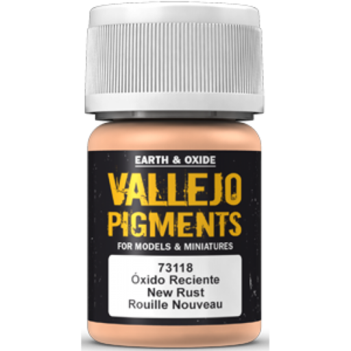 Vallejo 73118 - Pigment Fresh Rust - 30 ml