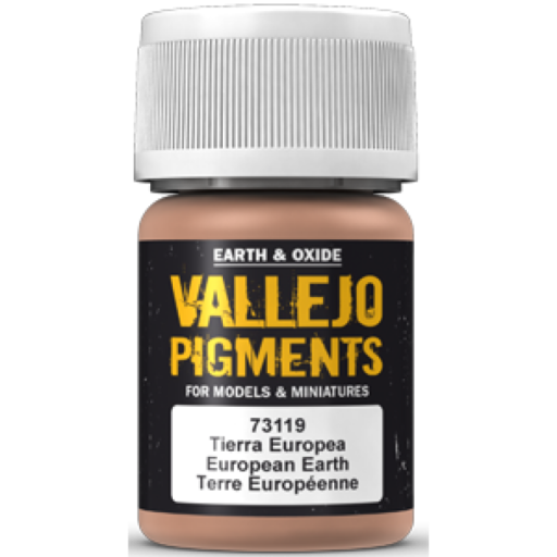 Vallejo 73119 - Pigment European Earth - 30 ml
