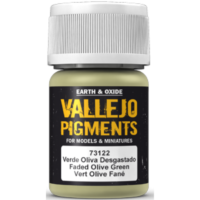 Vallejo 73122 - Pigment Faded Olive Green 30ml