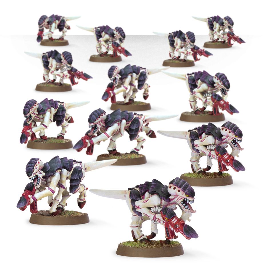 GW-51-16 - WARHAMMER 40000: Tyraniden Termagantenrotte - CITADEL - NEU - OVP 1 GW-51-16 - WARHAMMER 40000: Tyraniden Termagantenrotte - CITADEL - NEU - OVP