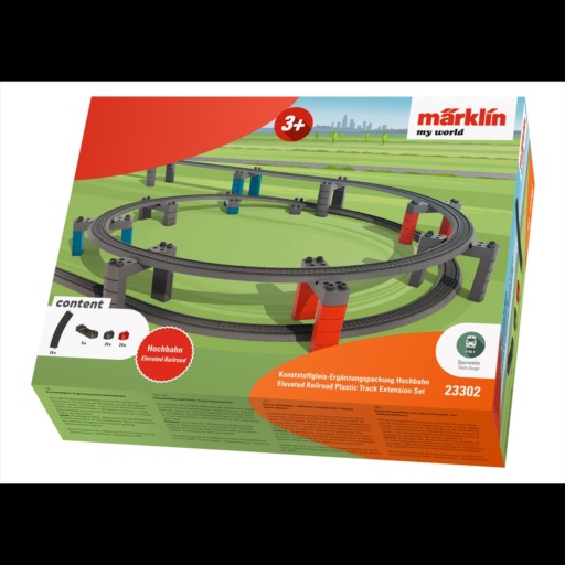 Märklin 23302 - My World - Gleisergänzungspackung zur Hochbahn