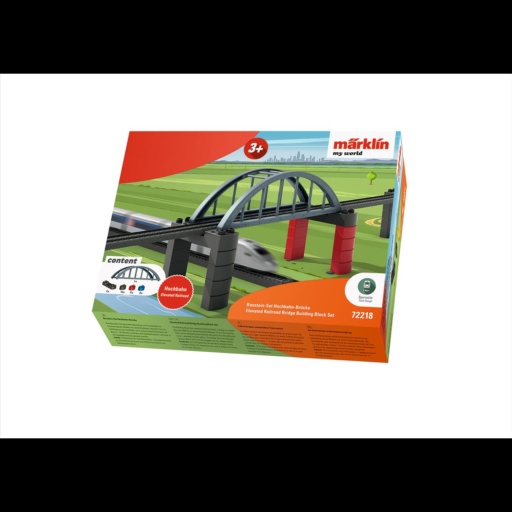 Märklin 72218 - My World - Baustein-Set Hochbahn-Brücke – Bild 3