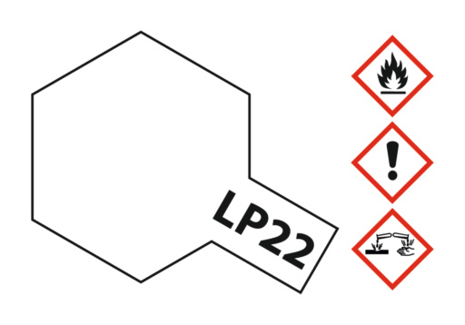 Tamiya 82122 - LP-22, Mattiermedium (Flat Base)
