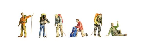 Faller-151064 - Trekking-Wanderer - H0
