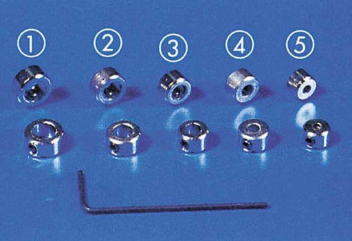 Krick 50497 - Stellringe 6 mm Innensechskant 5x