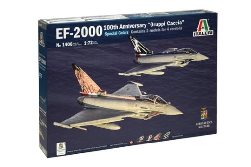 Italeri-1406 - 1:72 EF-2000 100th Anniv."Gruppi Caccia" – Bild 4
