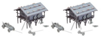Faller FA191749 - 2 Getreidespeicher