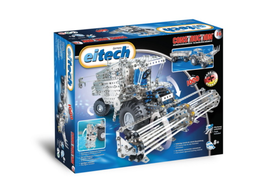 Eitech 00016 - C16 - Metallbaukasten - Mähdrescher / Traktor + Anhänger