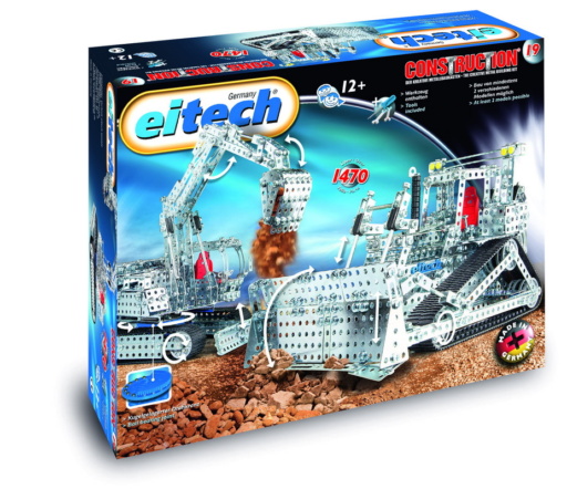 Eitech 00019 - C19 - Metallbaukasten - Mega-Raupe / Kettenbagger