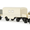 Brekina-71191 - IFA Z6  "DRK Skopje Hilfe"  mit 2 Anh.