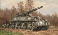 Italeri 510007076 - 1:72 US M12 GMC Howitzer - 7076
