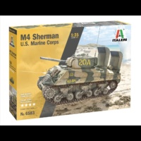 Italeri 510006583 - 1:35 M4A2 U.S. Panzer Marine - 6583