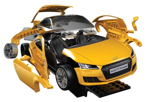 Airfix J6034 - QUICKBUILD Audi TT Coupe – Bild 3