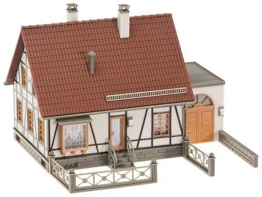 Faller 130215 - Fachwerkhaus mit Garage - H0 - OVP – Bild 4