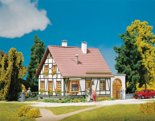 Faller 130215 - Fachwerkhaus mit Garage - H0 - OVP