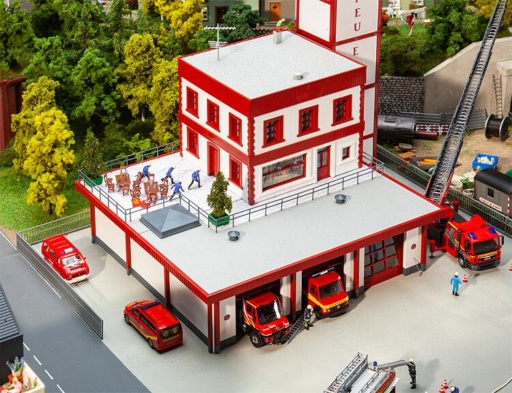 Faller 130159 - H0 Moderne Feuerwache – Bild 6