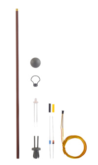 Viessmann 6727 - H0 Bausatz Holzmastleuchte DR