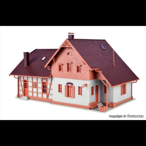 Vollmer 43744 - H0 Bauernhaus mit Remise – Bild 5