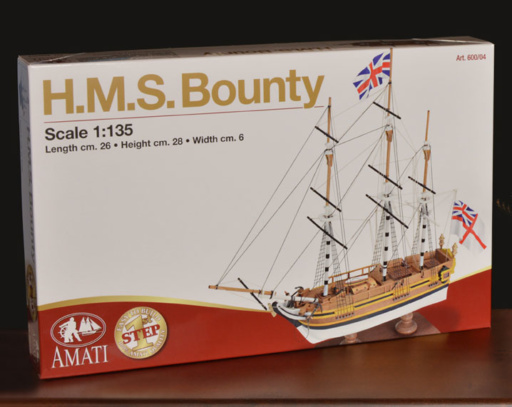 Krick 25088 - Amati HMS Bounty First Step Bausatz - 1:135 – Bild 5