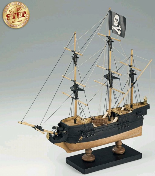 Krick-25085 - Amati Piratenschiff First Step Bausatz - 1:135