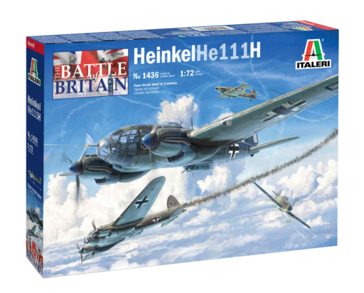Italeri 510001436 - 1:72 Heinkel HE-111H-6 - 1436