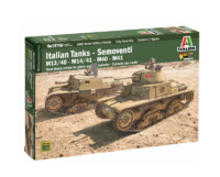Italeri 510015768 - 1:56 ITALIAN TANKS / SEMOVENT - 5768 - Plastikbausatz