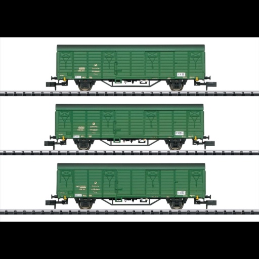 Minitrix 15312 - Güterwagen-Set "Postzug"