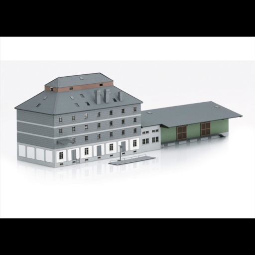 Märklin 89705 - mini-club Bausatz „Raiffeisen Lagerhaus mit Markt“