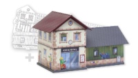 Faller--150110 - BASIC Bahnhof, inkl. 1 Bemalvariante