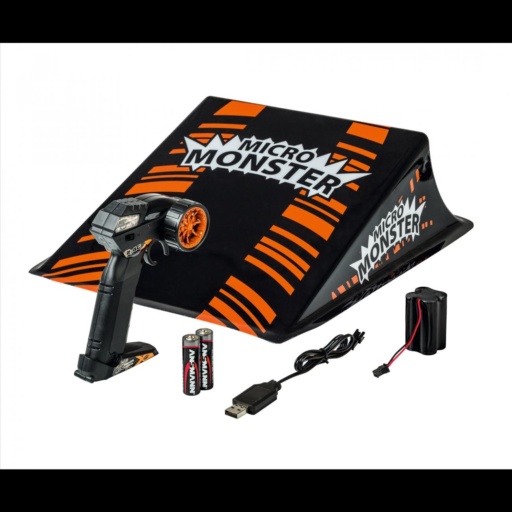 Carson 500404156 - 1:22 Micro Monster m.Rampe 2.4G 100% RTR – Bild 3
