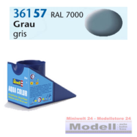 Revell 36157 - grau, matt, RAL 7000 - Aqua Color