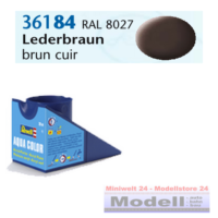 Revell 36184 - lederbraun, matt, RAL 8027 - Aqua Color