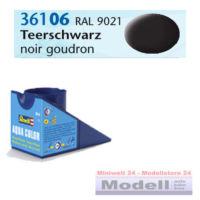 Revell 36106 - teerschwarz, matt - Aqua Color