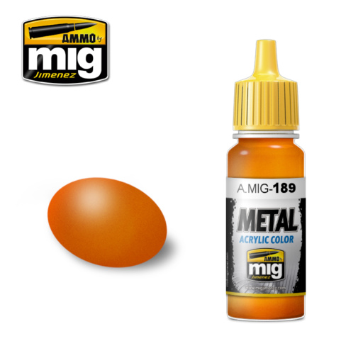 Ammo by Mig AMIG0189 - METALLIC ORANGE