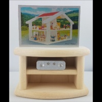 Rülke Holzspielzeug 21667 - Fernseher mit Unterschrank