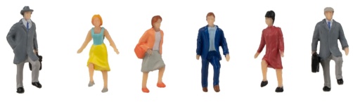 Faller 151626 - H0 - Treppensteigende Personen