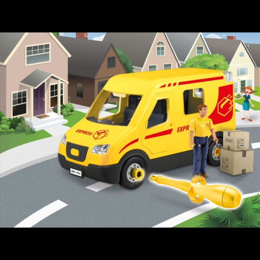 Revell 00814 - Paketdienst-Fahrzeug - 1:20 – Bild 2