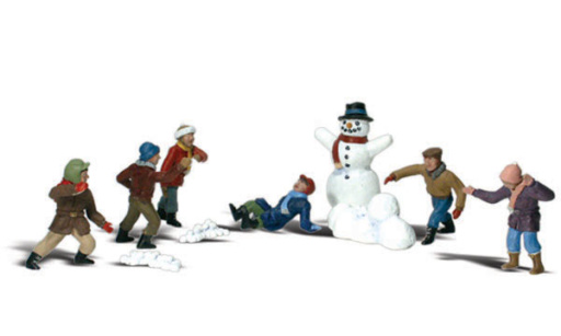 Woodland WA1894 - H0 Schneeballschlacht