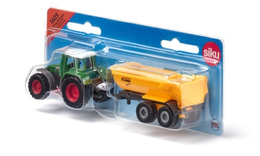 Siku 1605 - Fendt mit Krampe Muldenkipper