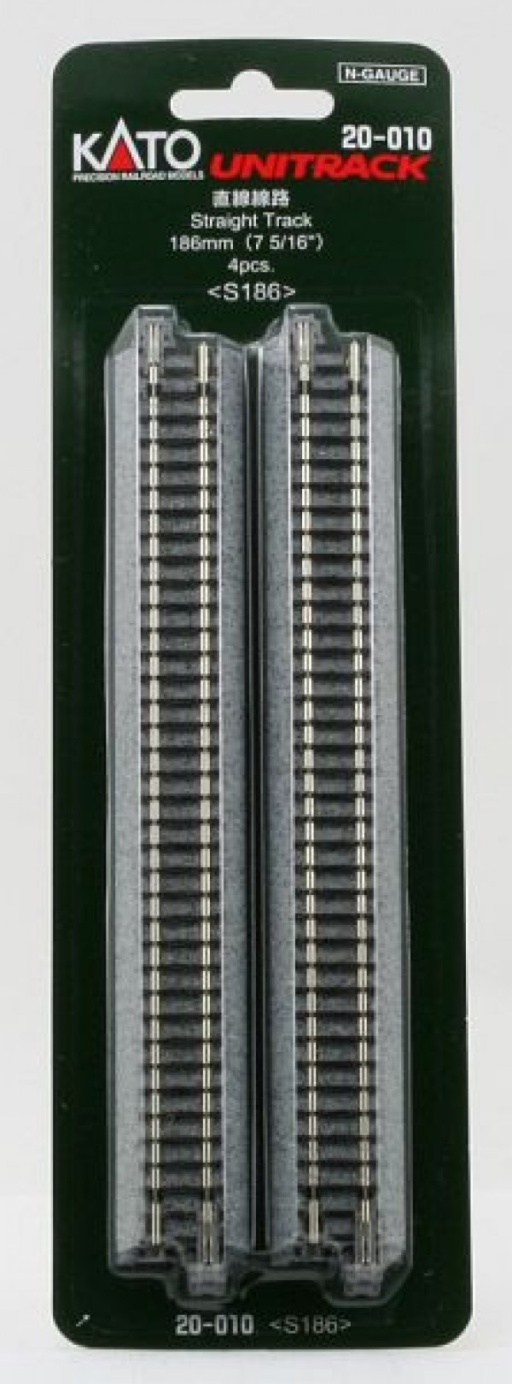 KATO 7078002 - Gleis gerade 186 mm - UNITRACK