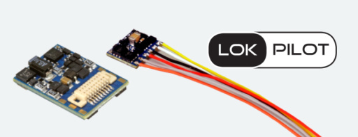 ESU 59820 - LokPilot 5 micro DCC, 8-pin NEM652, Retail, N, TT
