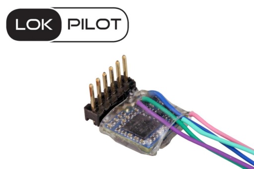 ESU 59827 - LokPilot 5 micro DCC, 6-pin Direkt, Retail, N, TT – Bild 3