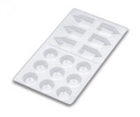 Tamiya 87125 - Farbmischpalette (5) Kunststoff