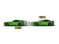 Revell 23153 - Build´n Race Mercedes-AMG GT R grün